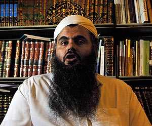 El clérigo radical Abu Qutada. (Foto: AP)